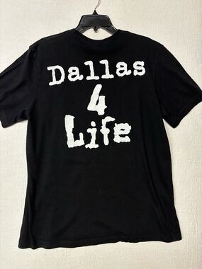 WWE NWO Dallas 4 Life wrestling Graphic Tee - Black & White